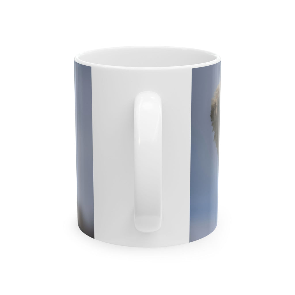 Highland Cow Ceramic Mug — Cute Cow Photo Coffee Mug (11oz, 15oz)